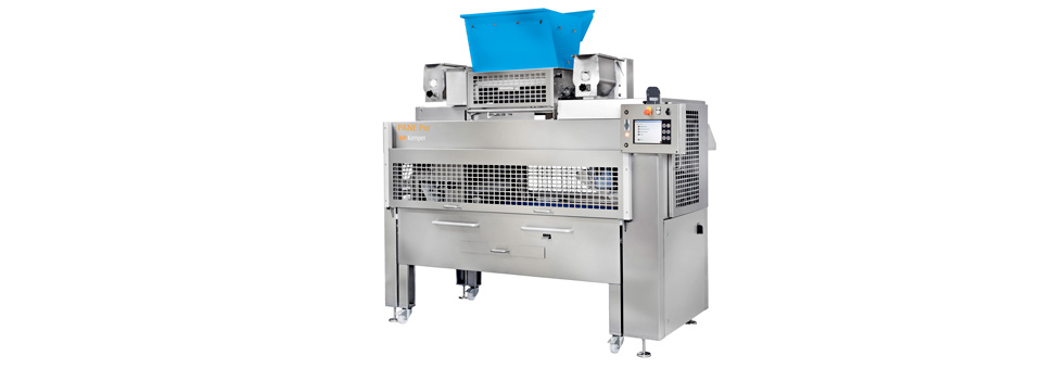 Brötchenanlage PANE PUR - Der Teigteiler für Brote und eckige Brötchen Brötchenanlage PANE PUR