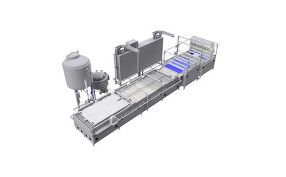 Continuous frying system IDA 1100-40