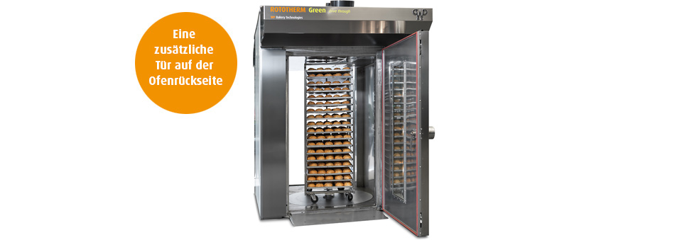 ROTOTHERM GREEN drive through - Der Ofen als Hygieneschleuse ROTOTHERM GREEN drive through