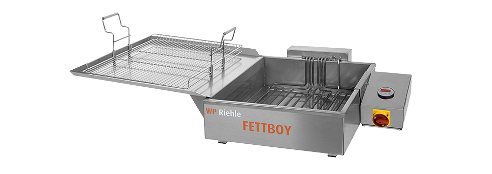 Fettbackgerät FETTBOY DIGITAL – Ideal zum Schaubacken - Der Kleine für die große Backshow. Fettbackgerät FETTBOY DIGITAL