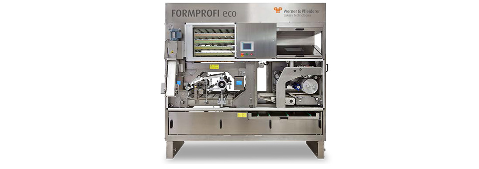 FORMPROFI ECO - Kompakte Formgebäckanlage mit integriertem Trommelrundwirker FORMPROFI ECO